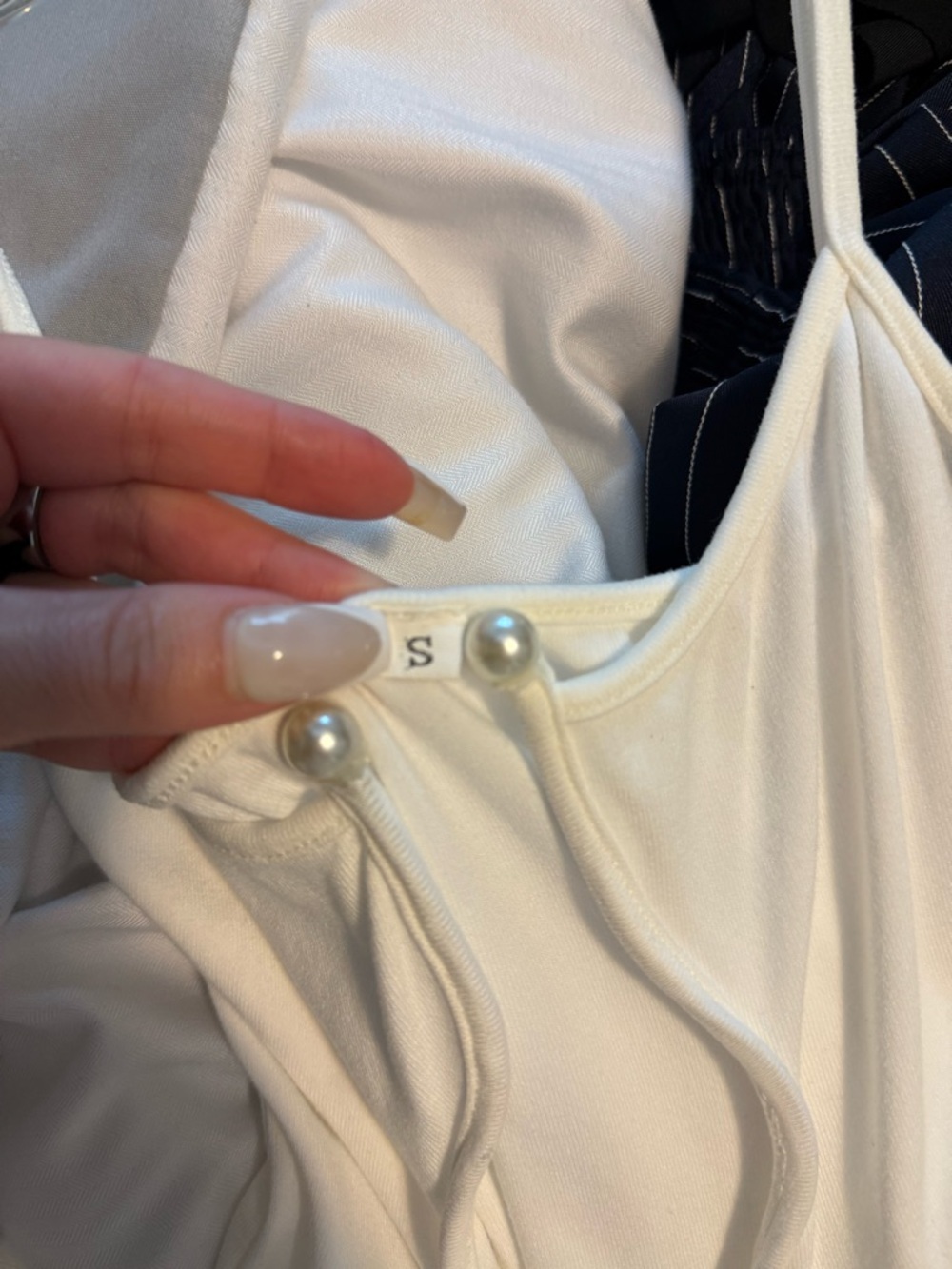 White Bodycon Dress - Picture 8 of 8